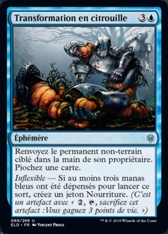 image Transformation en citrouille