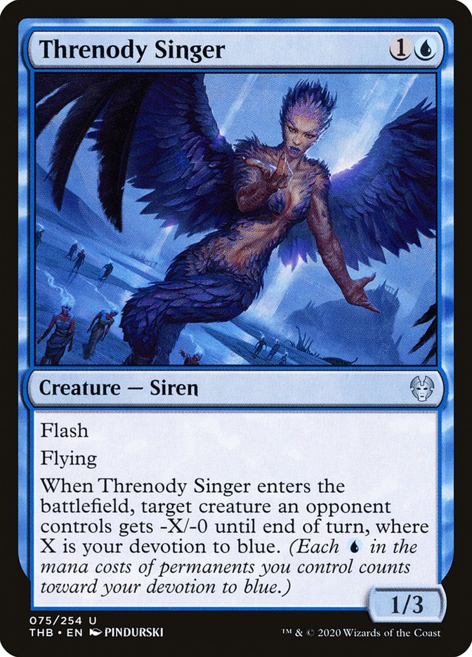 image Threnody Singer