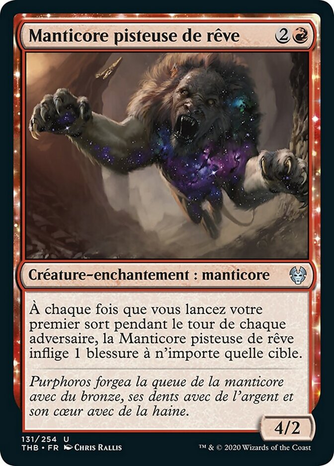 image Manticore pisteuse de rêve