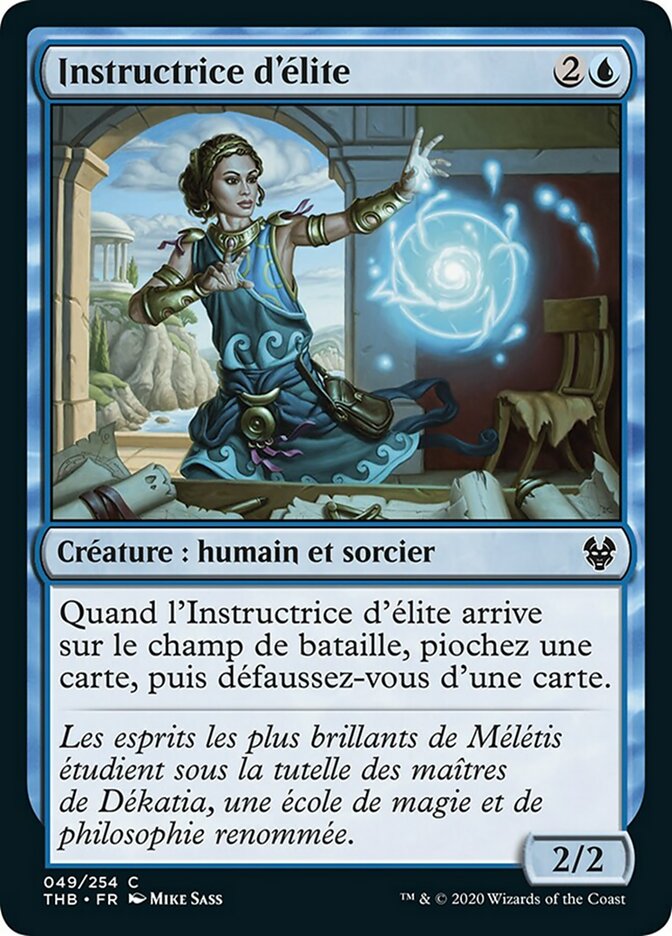 image Instructrice d'élite