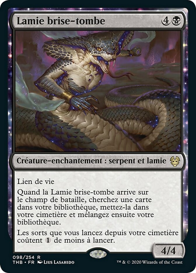 image Lamie brise-tombe