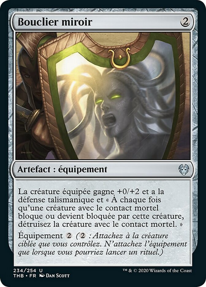 image Bouclier miroir