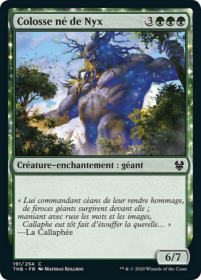 image Colosse né de Nyx
