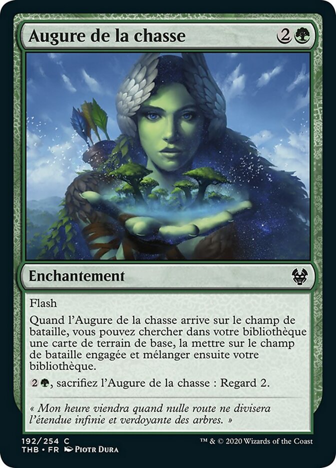 image Augure de la chasse