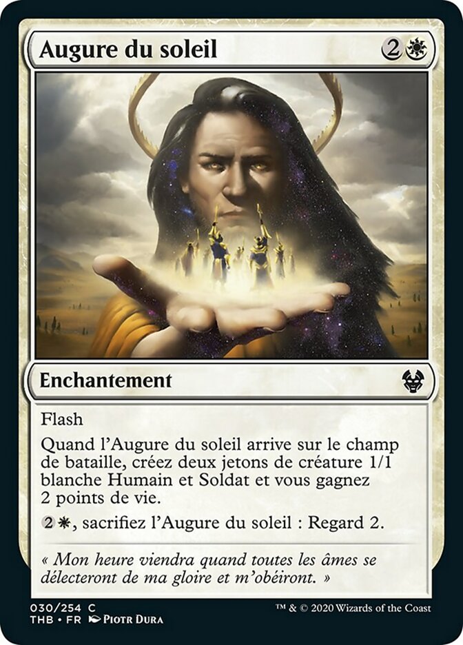 image Augure du soleil