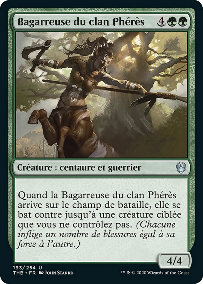 image Bagarreuse du clan Phérès