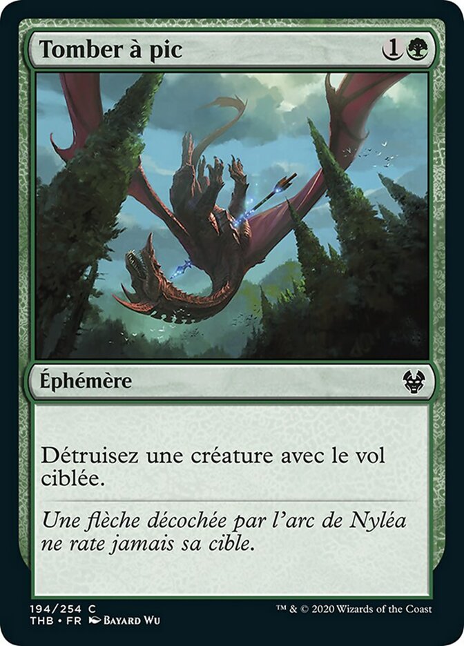 image Tomber à pic