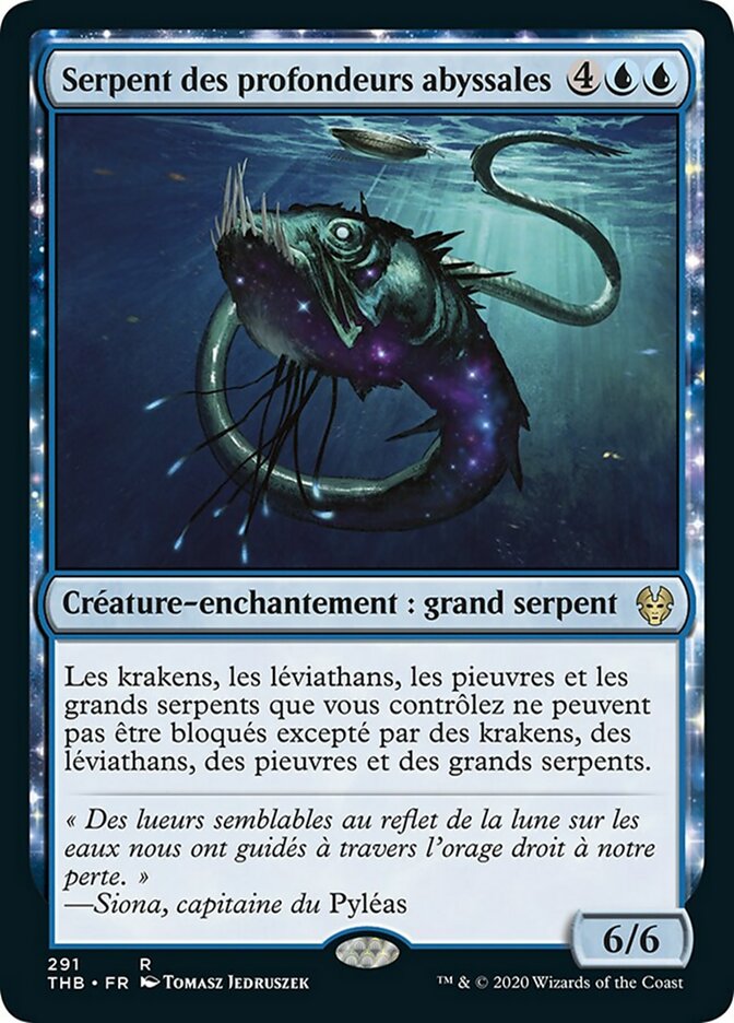 image Serpent des profondeurs abyssales
