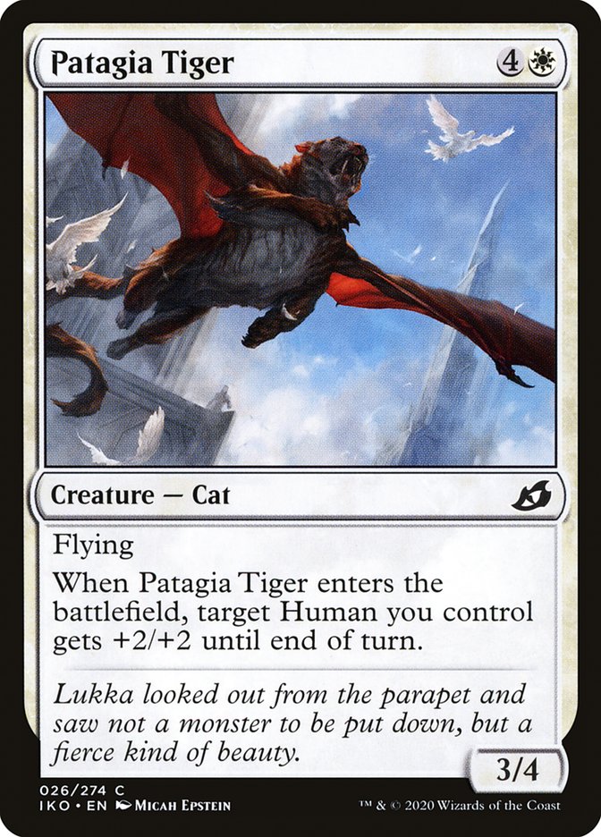 image Patagia Tiger