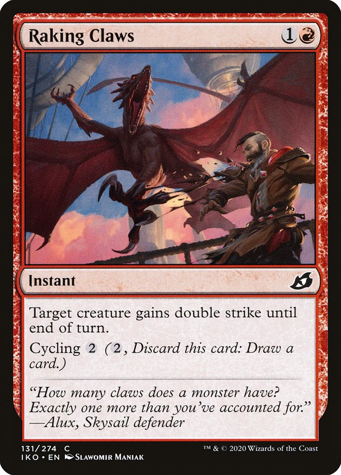 image Raking Claws