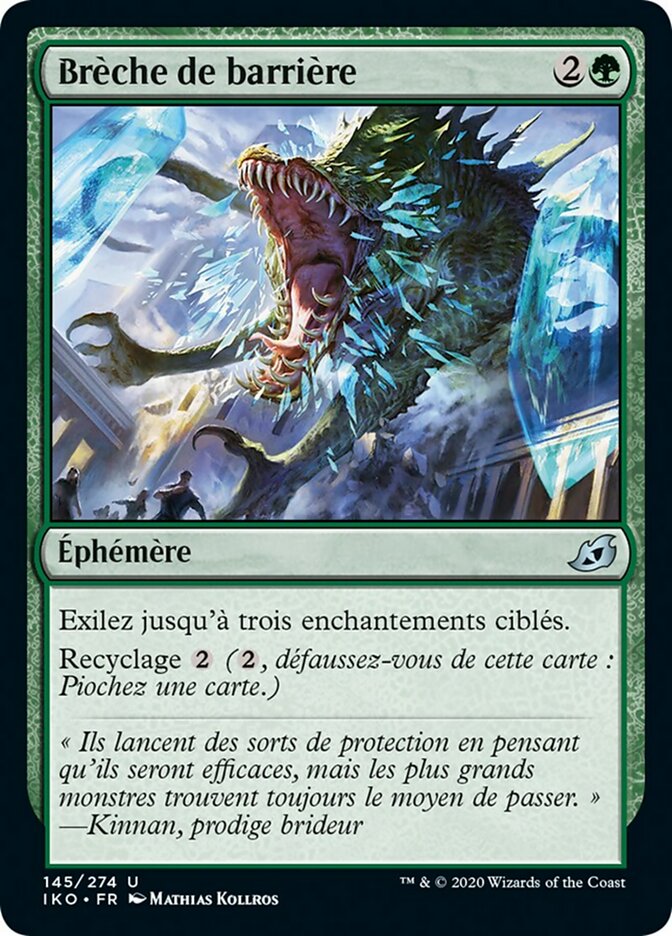 image Brèche de barrière
