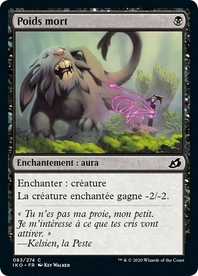 image Poids mort