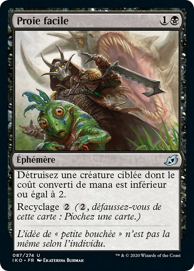 image Proie facile