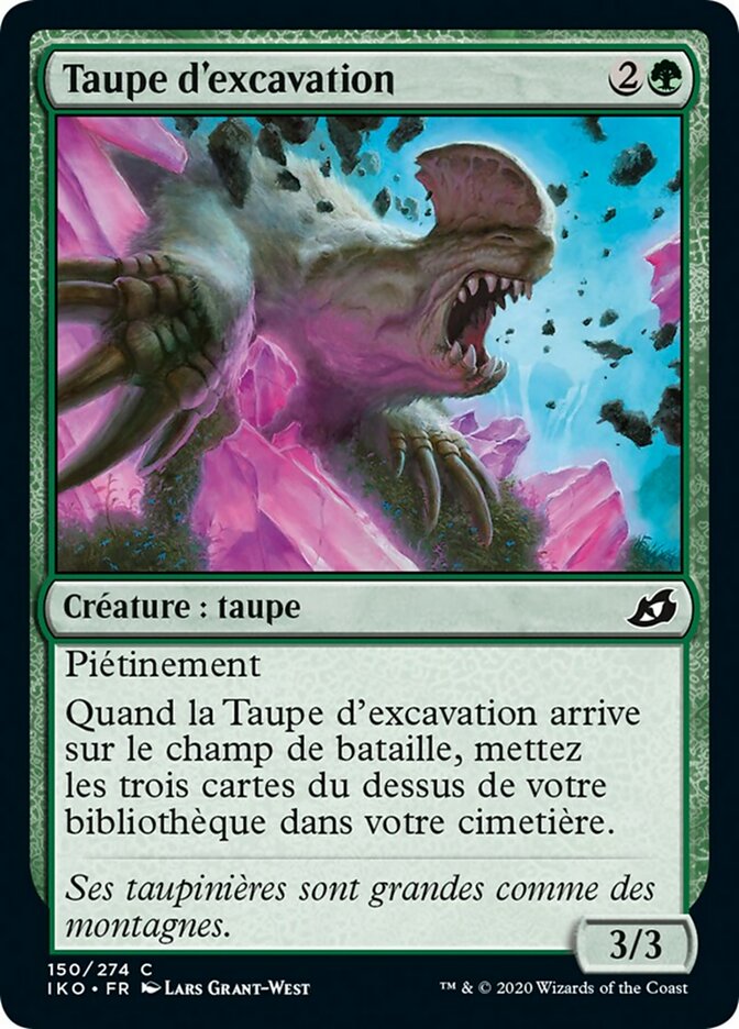 image Taupe d'excavation