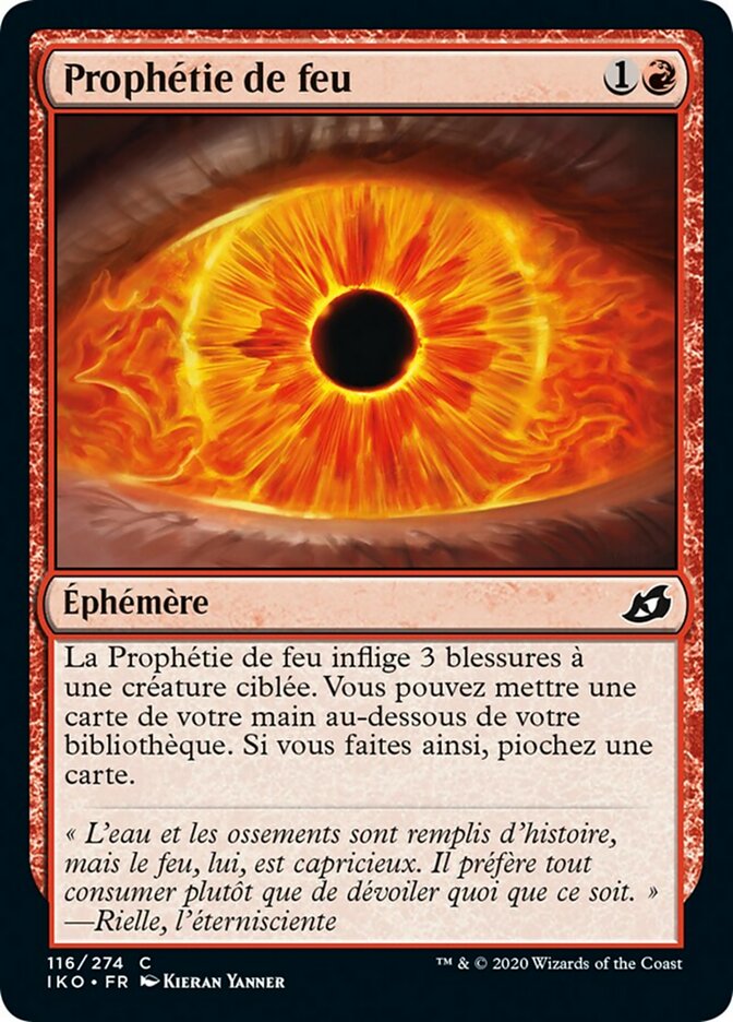 image Prophétie de feu