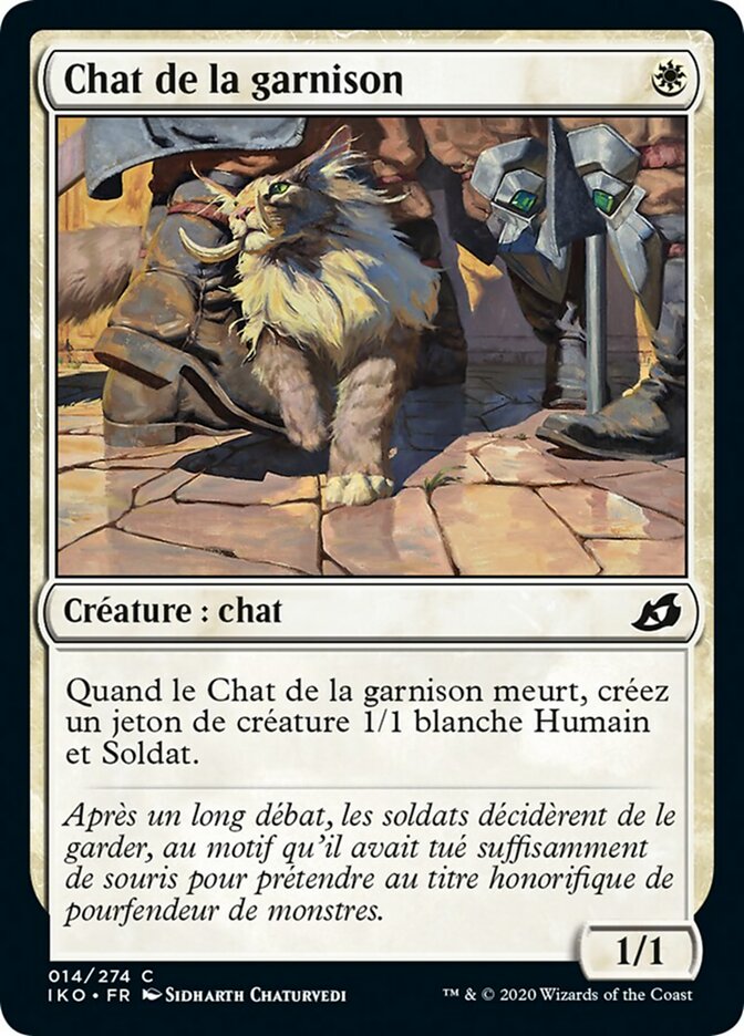 image Chat de la garnison