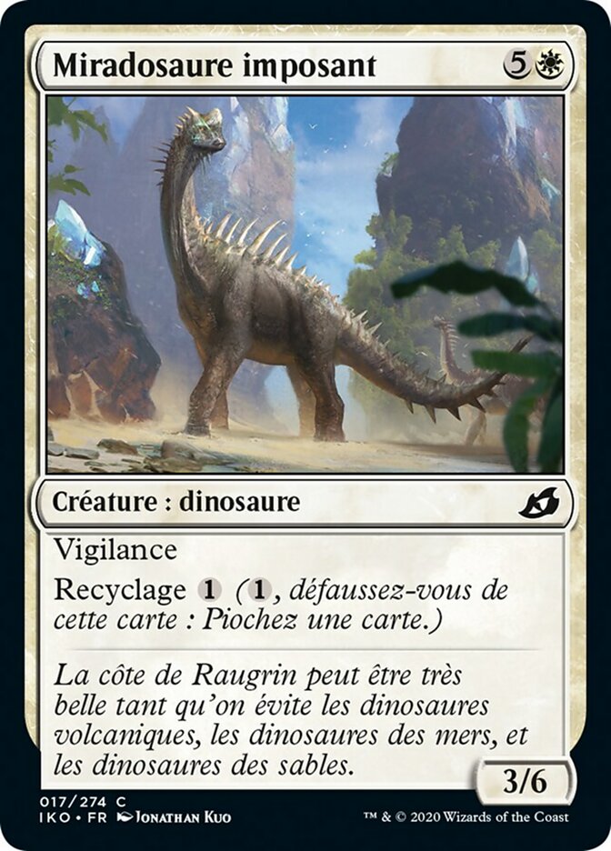 image Miradosaure imposant