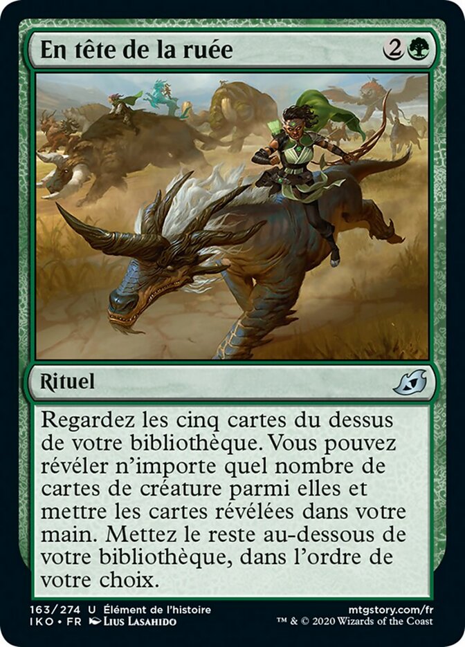 image En tête de la ruée