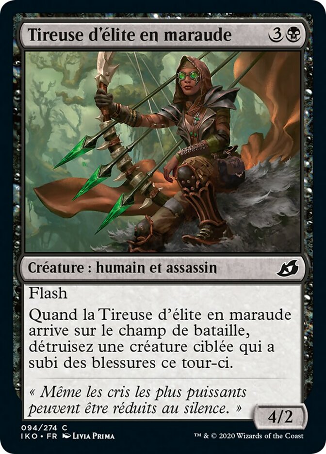 image Tireuse d'élite en maraude