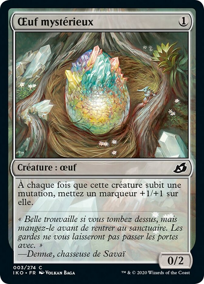 image Œuf mystérieux