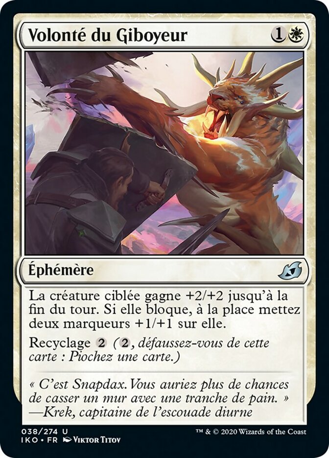 image Volonté du Giboyeur