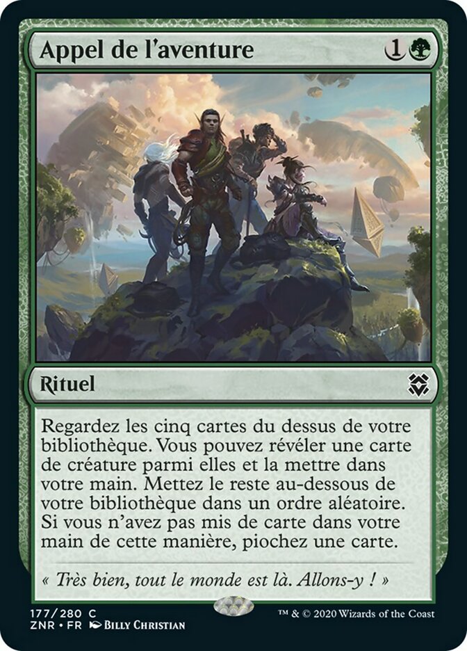 image Appel de l'aventure