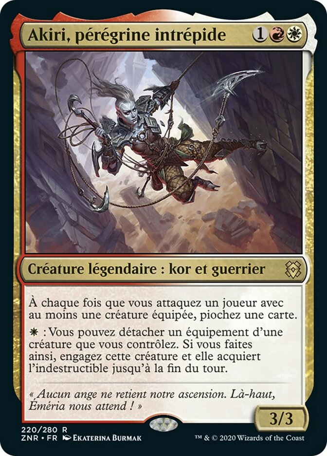image Akiri, pérégrine intrépide