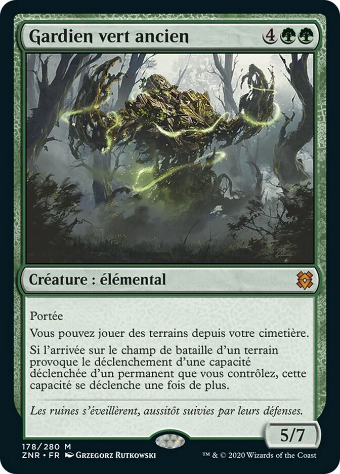 image Gardien vert ancien