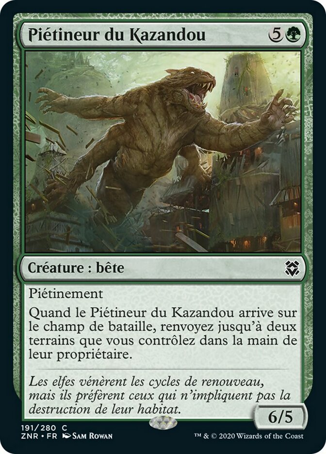 image Piétineur du Kazandou