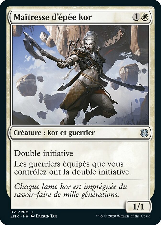 image Maîtresse d'épée kor