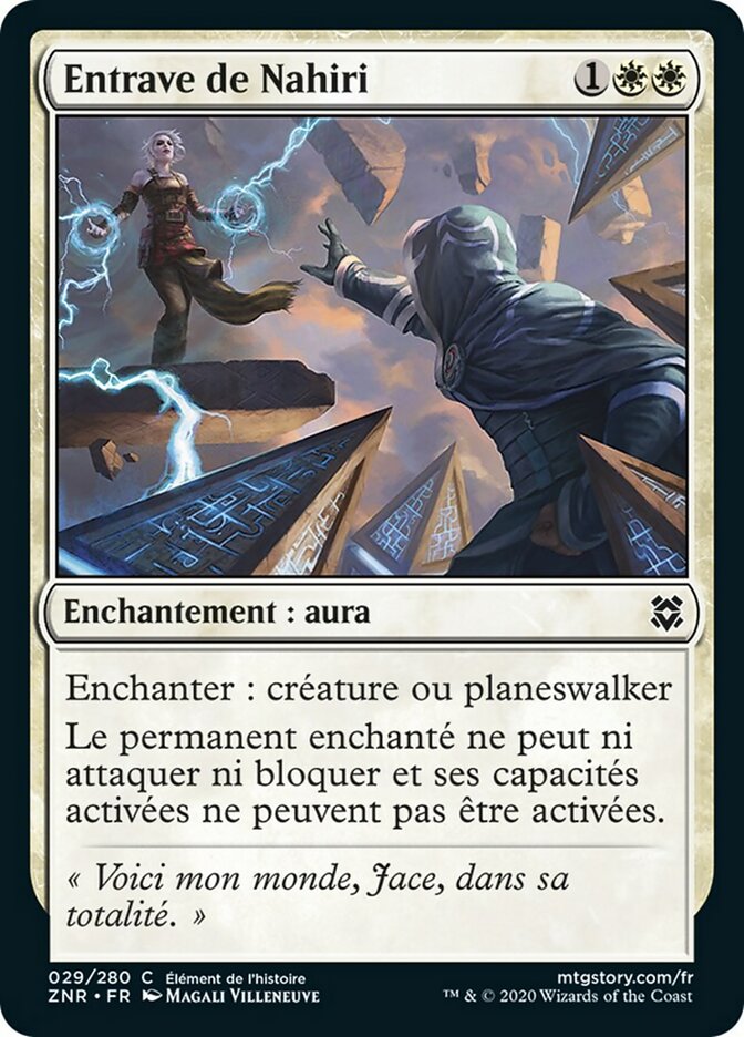 image Entrave de Nahiri