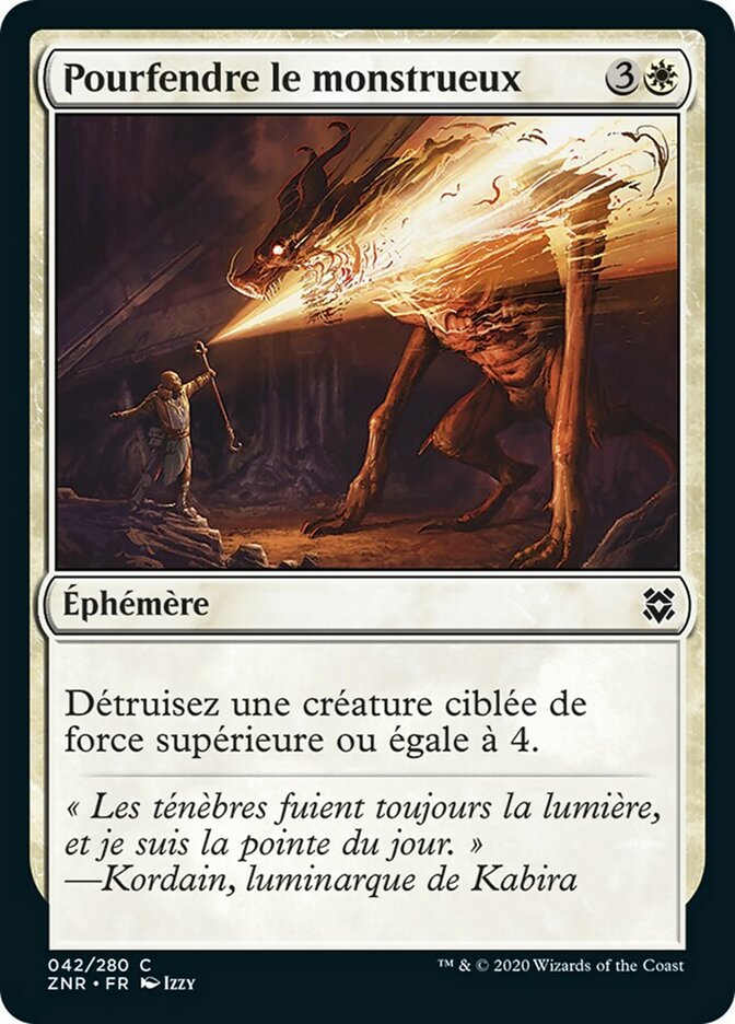image Pourfendre le monstrueux