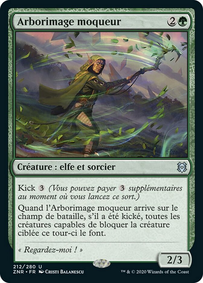 image Arborimage moqueur