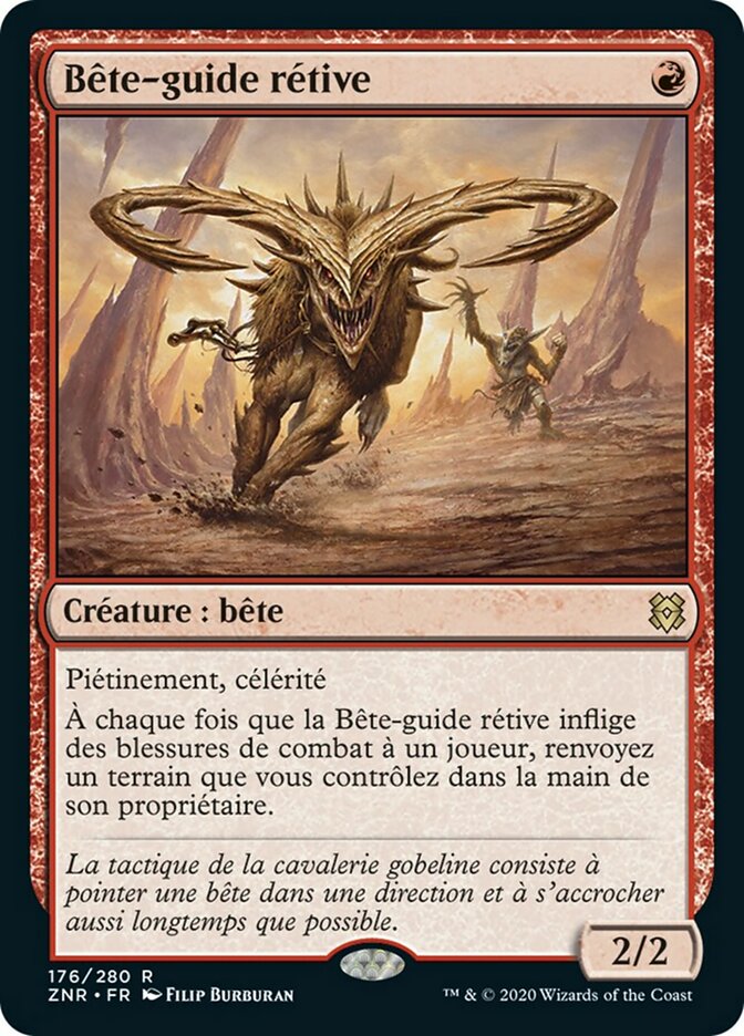 image Bête-guide rétive