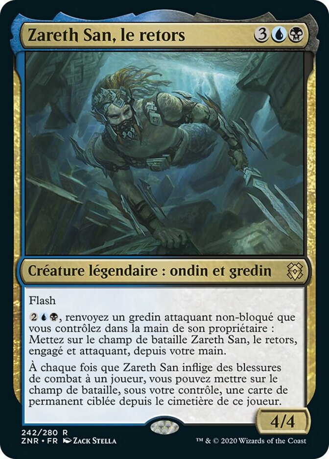 image Zareth San, le retors