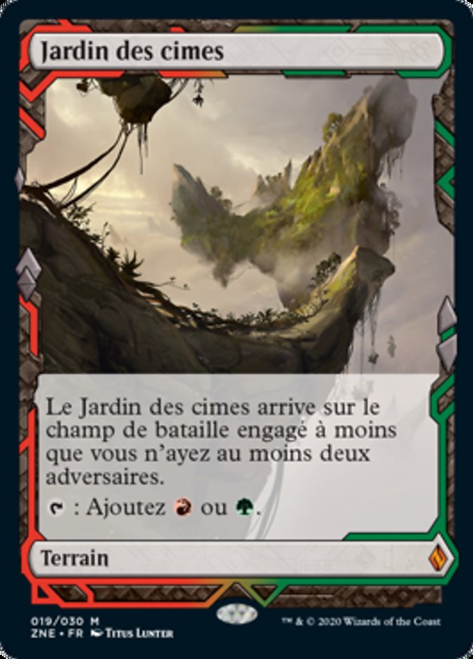 image Jardin des cimes