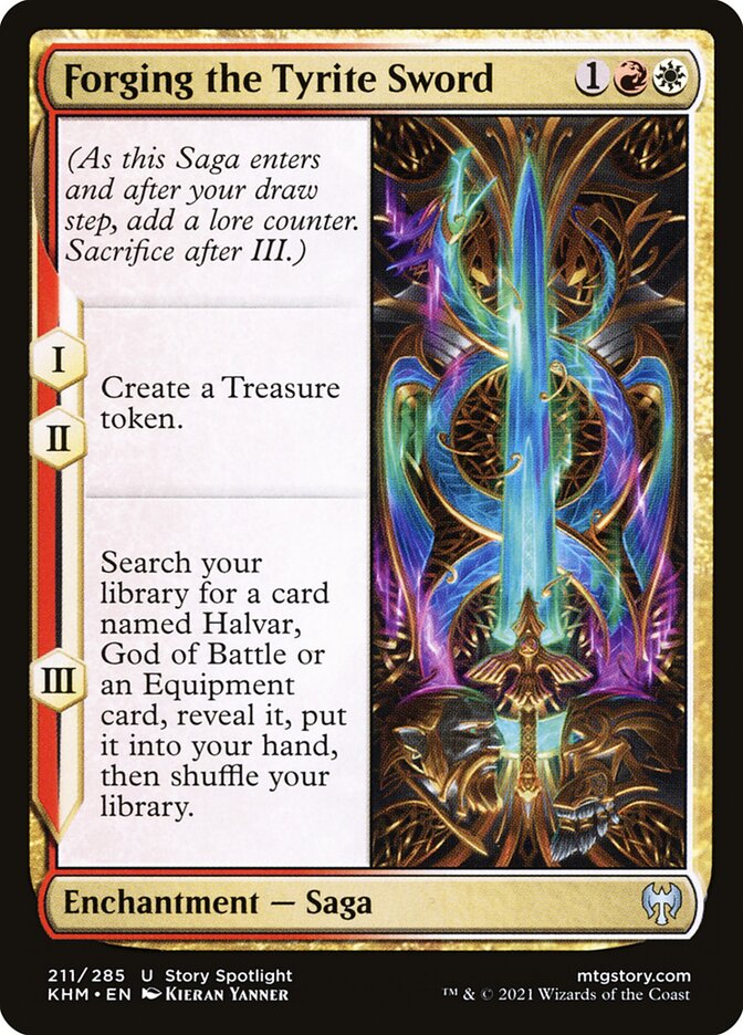 image Forging the Tyrite Sword