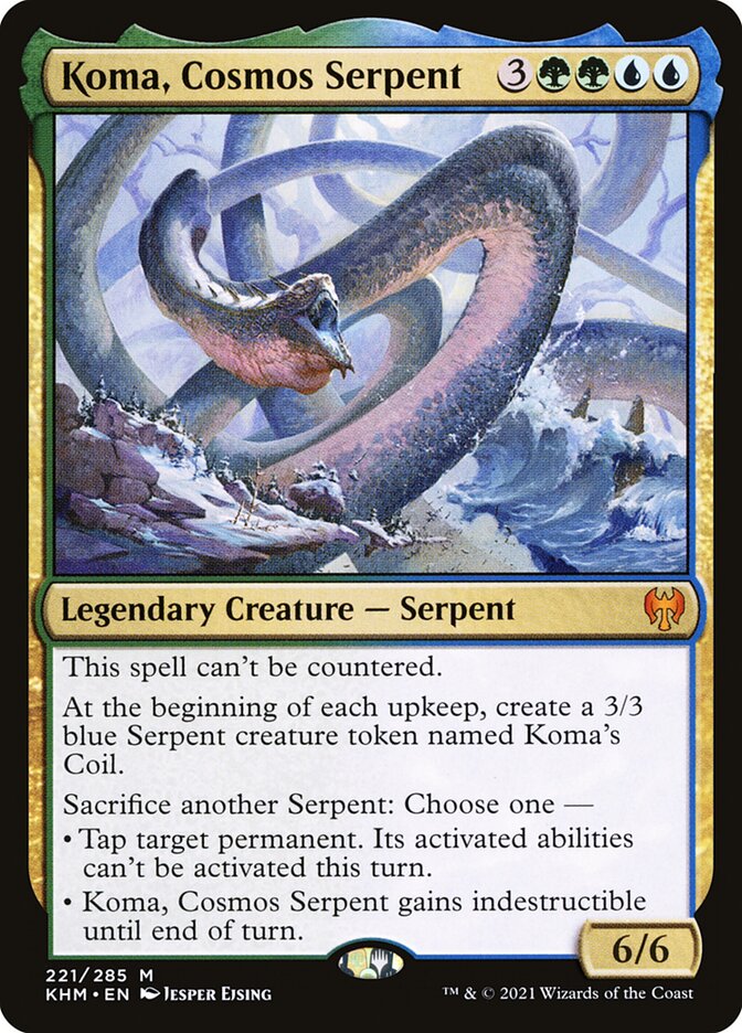 image Koma, Cosmos Serpent