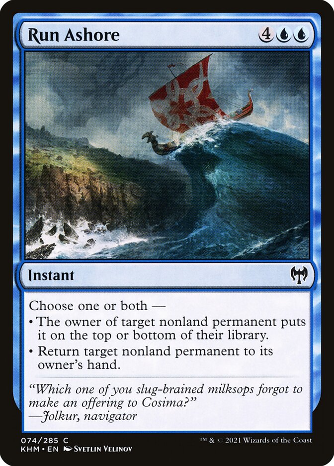 image Run Ashore