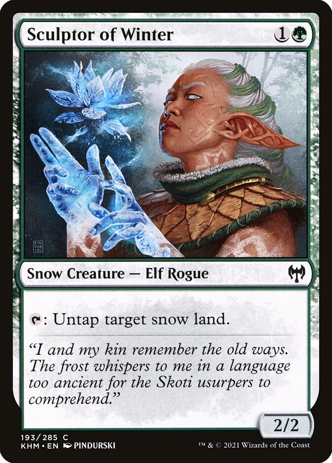 image Sculptor of Winter