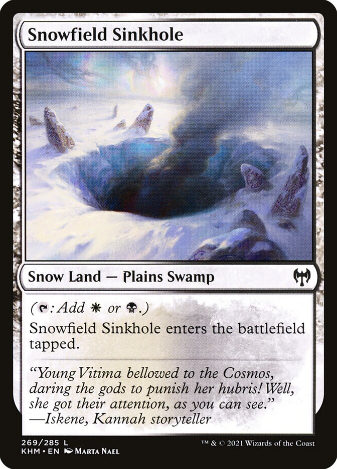 image Snowfield Sinkhole