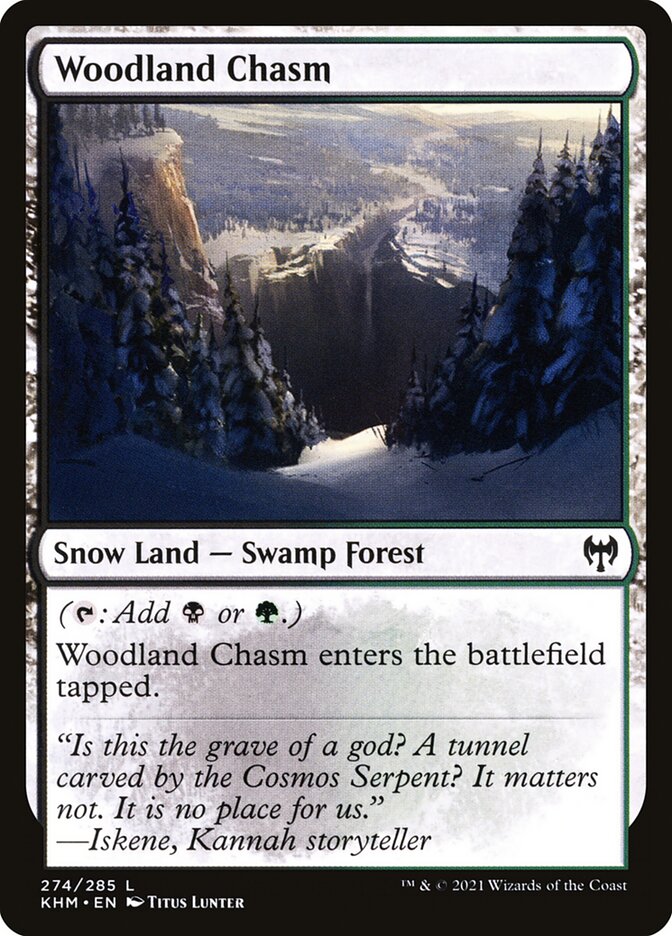 image Woodland Chasm