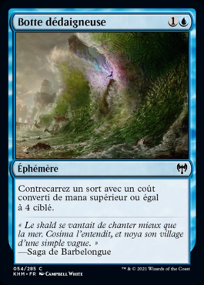 image Botte dédaigneuse