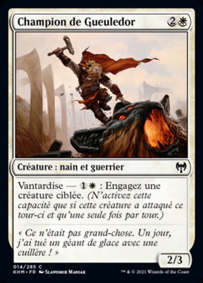 image Champion de Gueuledor