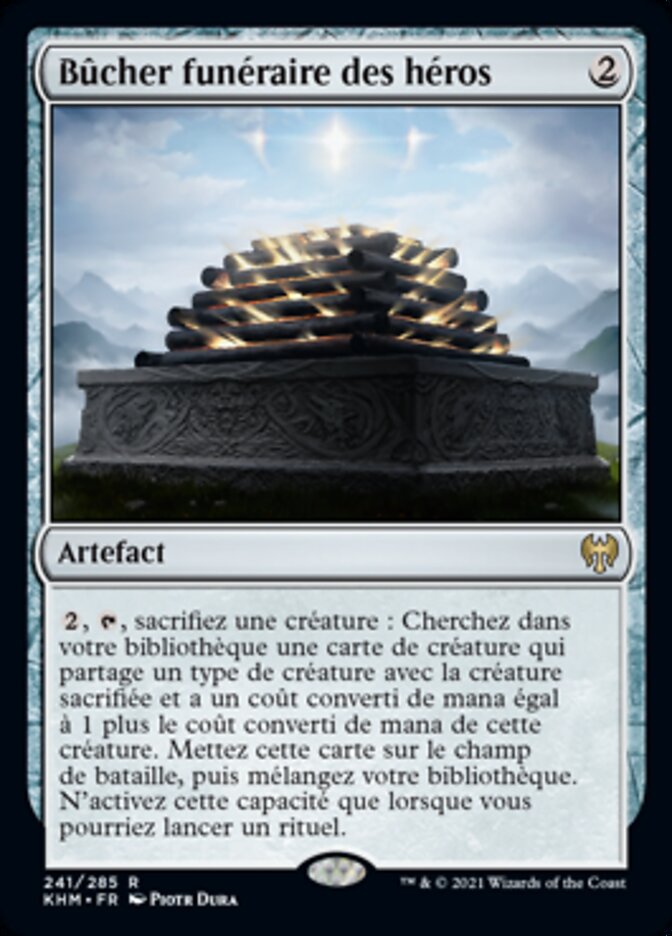 image Bûcher funéraire des héros