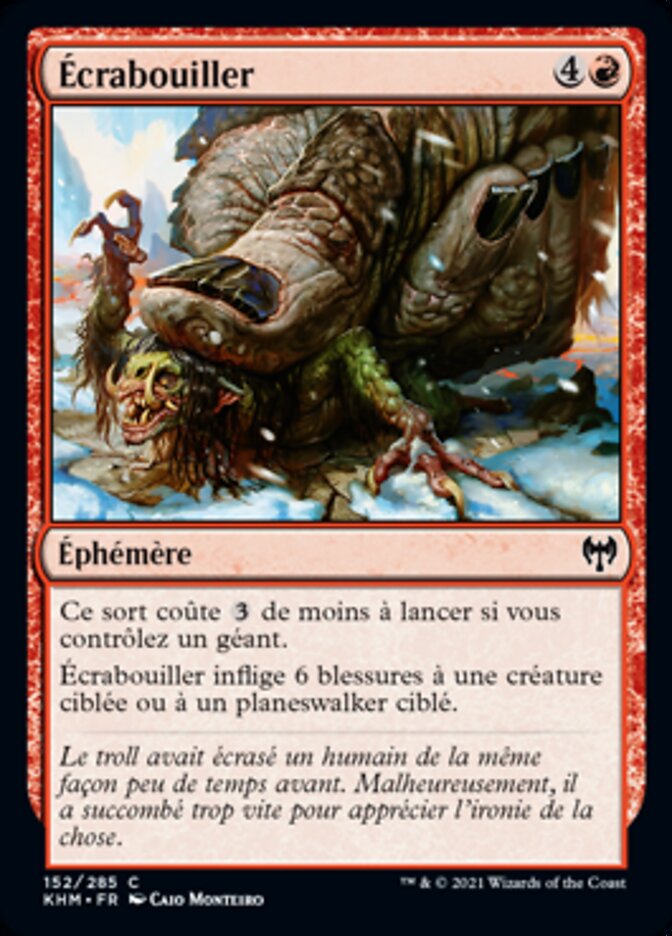 image Écrabouiller