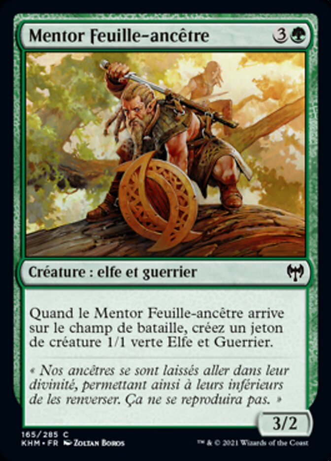 image Mentor Feuille-ancêtre