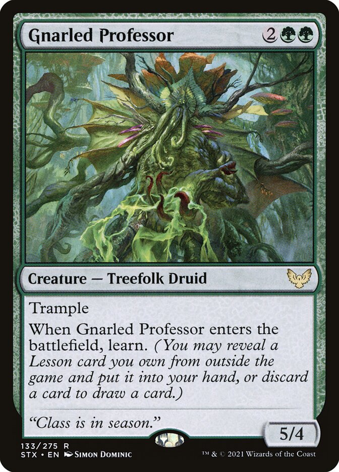 image Gnarled Professor