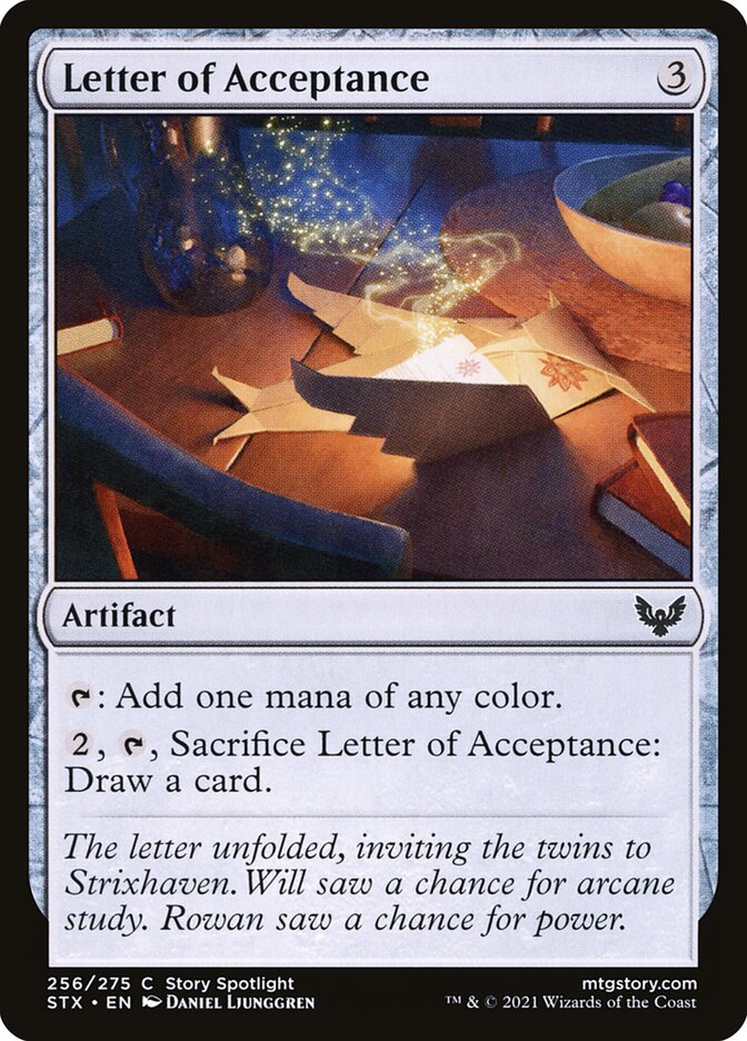 image Letter of Acceptance