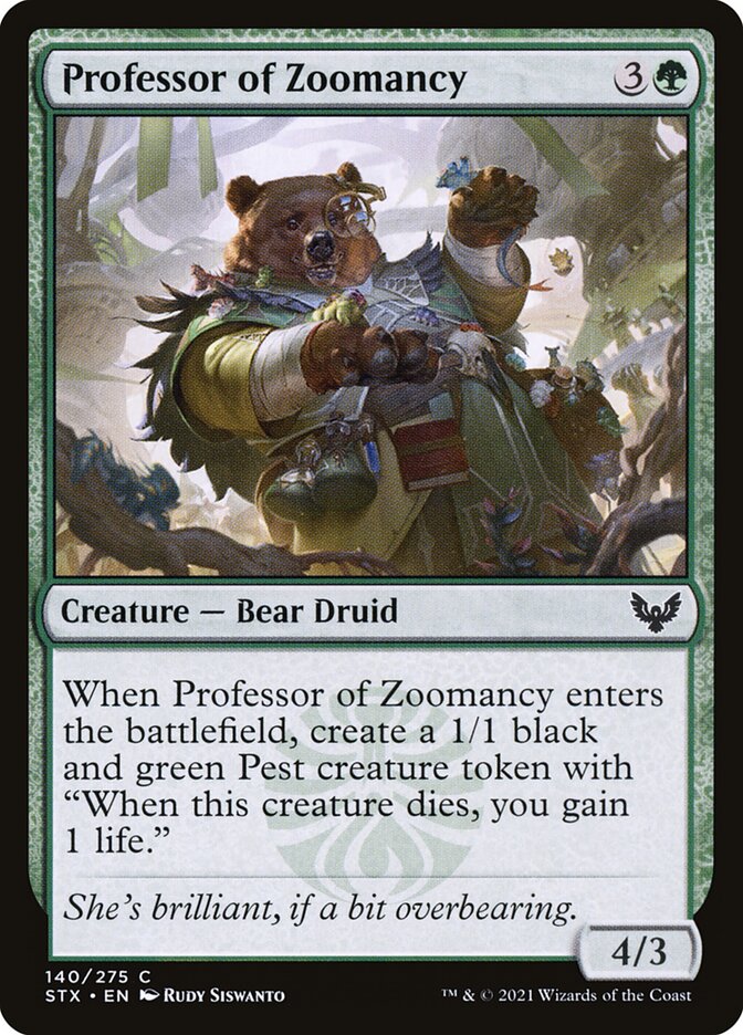 image Professor of Zoomancy